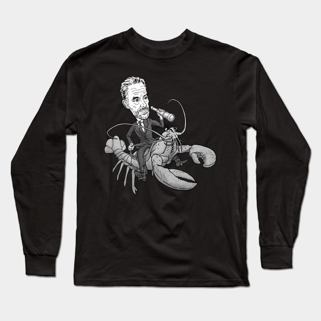 Lobster Heierarchy Long Sleeve T-Shirt by Nayo Draws